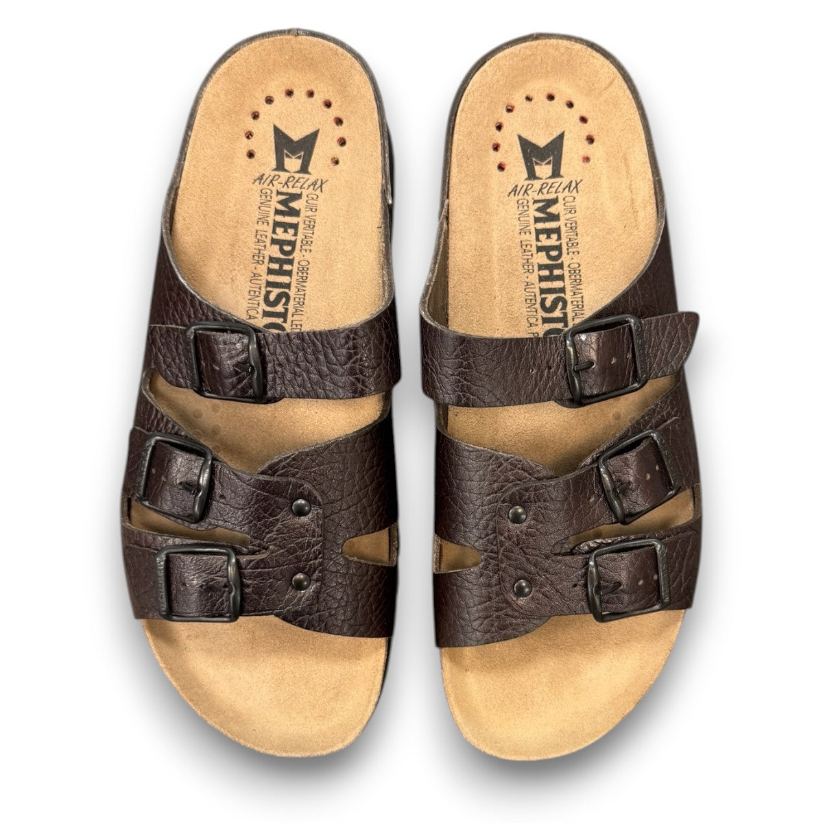 MEPHISTO ZACH FIT - DARK BROWN