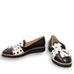 DJANGO & JULIETTE OCLEM-DJ/BLACK-WHITE & BLACK SPOT-LEATHER