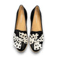 DJANGO & JULIETTE OCLEM-DJ/BLACK-WHITE & BLACK SPOT-LEATHER