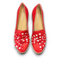 DJANGO & JULIETTE OCLEM_DJ/RED-RED & WHITE SPOT-PATENT LEATHER