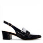 DJANGO & JULIETTE AIDAY-TODJ/ NAVY-DENIM PATENT LEATHER