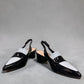 DJANGO & JULIETTE AIDAY-TODJ/ NAVY-DENIM PATENT LEATHER