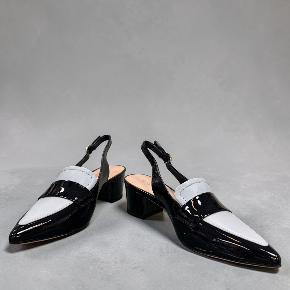 DJANGO & JULIETTE AIDAY-TODJ/ NAVY-DENIM PATENT LEATHER