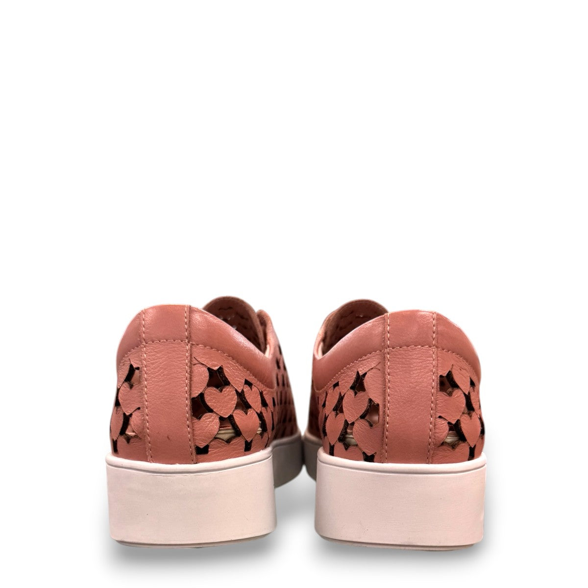 DJANGO & JULIETTE LEITHAH-DJ/ DK ROSE-WHITE SOLE - TUMBLE LEATHER