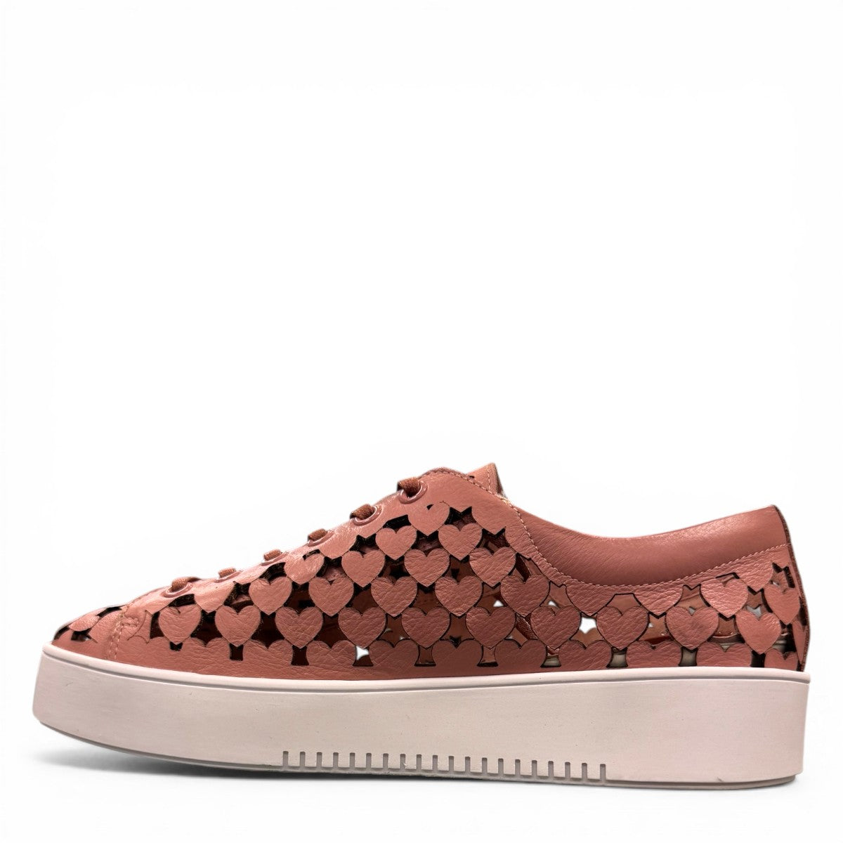 DJANGO & JULIETTE LEITHAH-DJ/ DK ROSE-WHITE SOLE - TUMBLE LEATHER