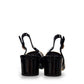 DJANGO & JULIETTE AIDAY-TODJ/ BLACK-IVORY PATENT LEATHER