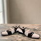 DJANGO & JULIETTE BRYNINS-DJ/ BLACK-WHITE - PATENT LEATHER