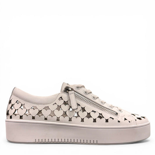 DJANGO & JULIETTE LEITHAH-DJ/WHITE-WHITE SOLE LEATHER