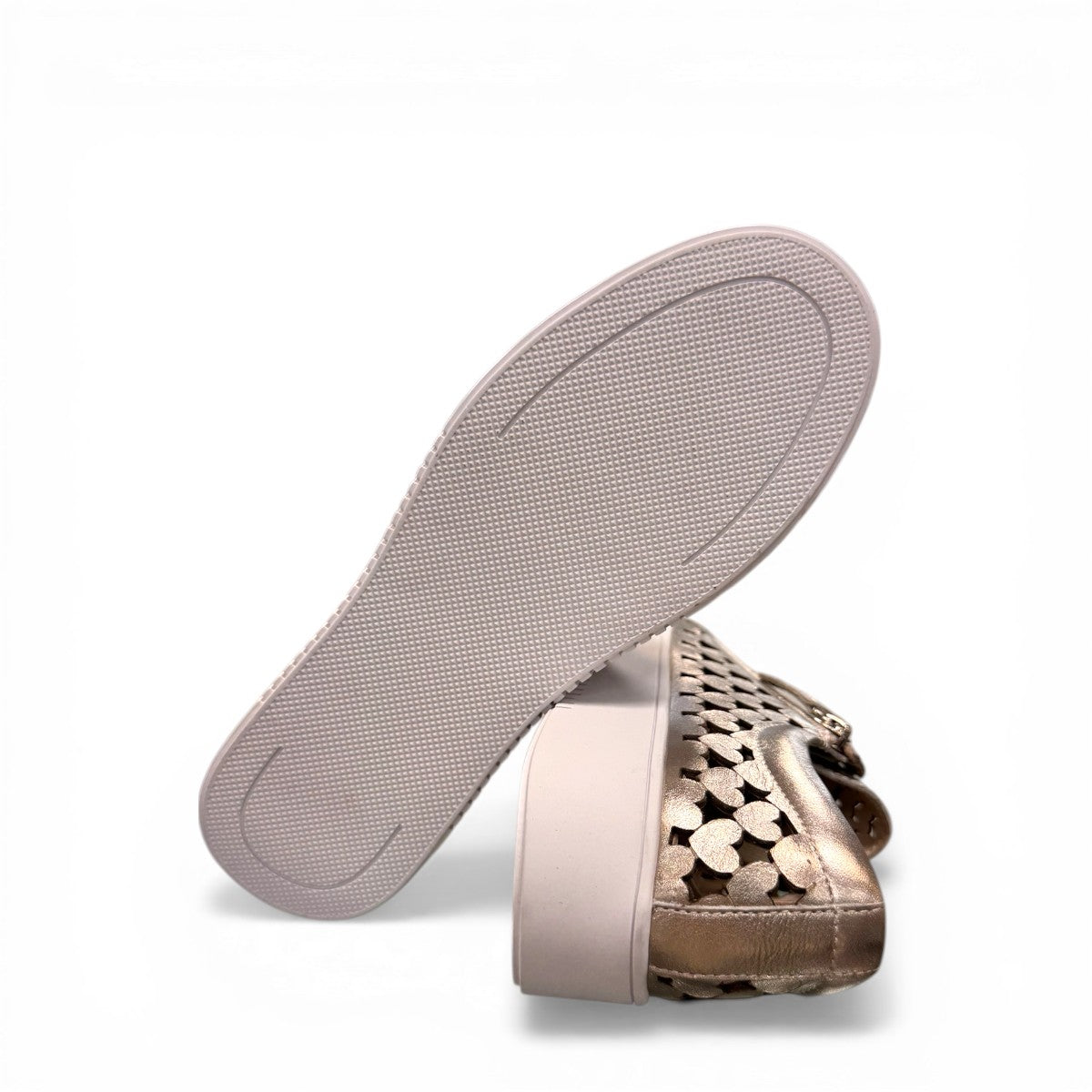 DJANGO & JULIETTE LEITHAH-DJ/ PLATINO-WHITE SOLE LEATHER