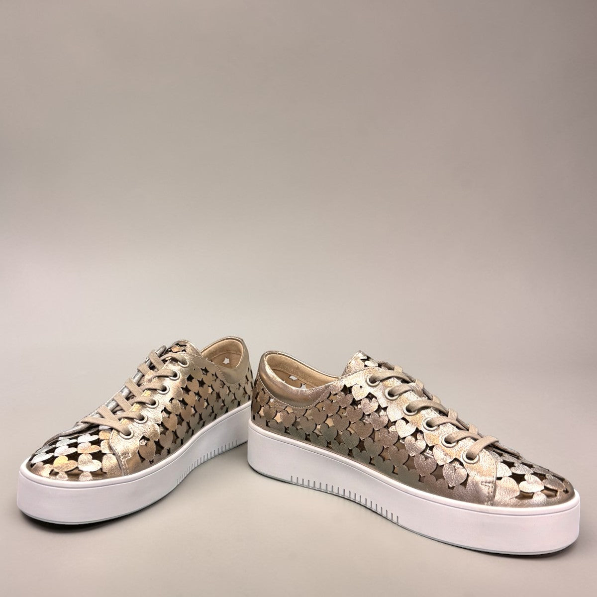 DJANGO & JULIETTE LEITHAH-DJ/ PLATINO-WHITE SOLE LEATHER