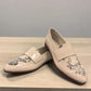 DJANGO & JULIETTE GABRIAN-DJ/ MILK-MILK & BLACK FLORAL PATENT-LEATHER
