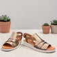 DJANGO & JULIETTE MADIS CHAMPAGNE-DK TAN-WHITE SOLE