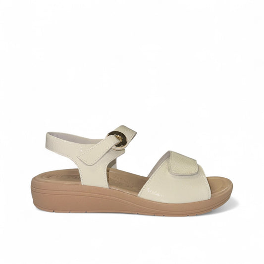 USAFLEX AK0508003 SANDAL LEATHER IVORY