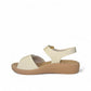 USAFLEX AK0508003 SANDAL LEATHER IVORY