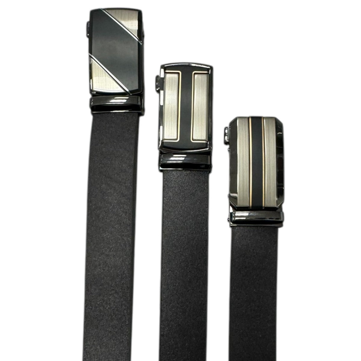 MEN'S GENUINE LEATHER BELT - BLACK