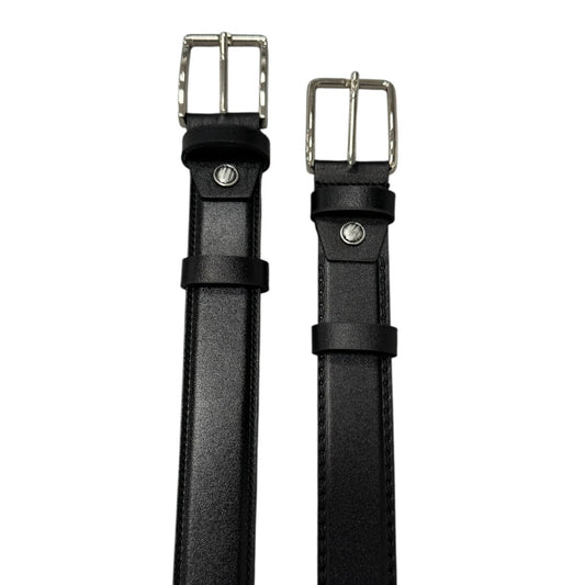 MEN'S GENUINE LEATHER BELT - BLACK