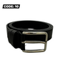 MEN'S GENUINE LEATHER BELT - BLACK