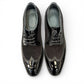SATEL RASTA PATENT/SUEDE BLACK