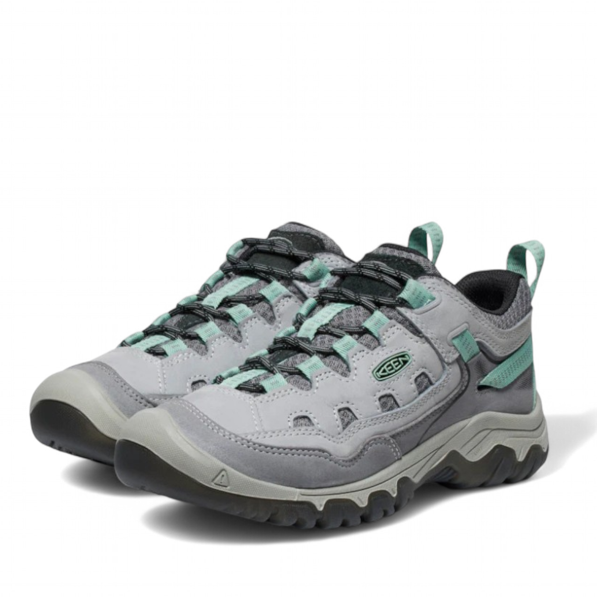KEEN WOMEN'S TARGHEE IV VENT - ALLOY/GRANITE GREEN