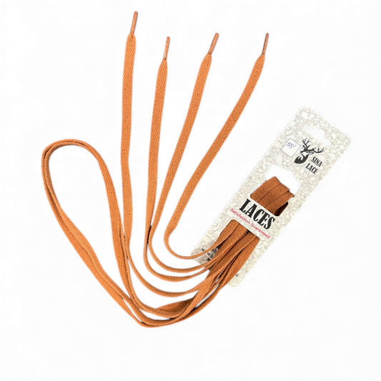 SINA FLAT SHOELACES - TAN
