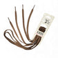 SINA FLAT SHOELACES - BROWN