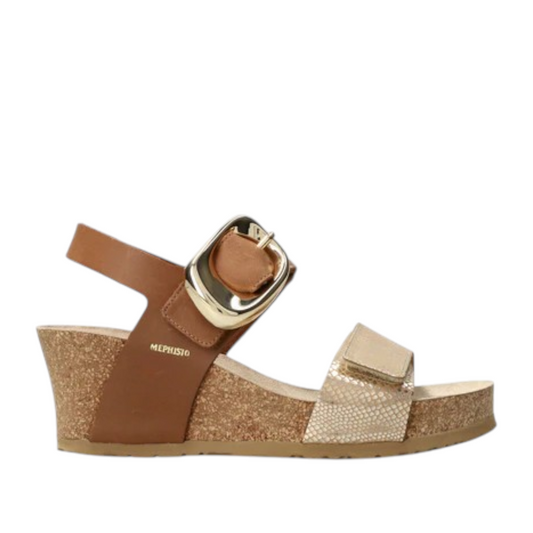 MEPHISTO LEANDRE - LIGHT SAND - HAVANA/SCRATCH