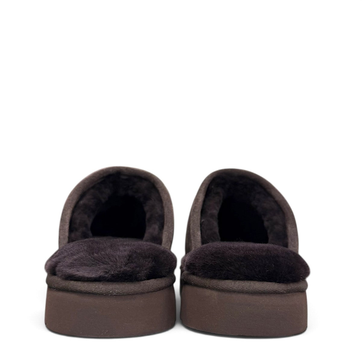 ARIA DALIR MOCCASIN SLIPPERS - DARK BROWN