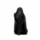 Nikpa Pikok black stiletto heel with a pointed toe and decorative crystal embellishment