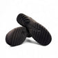 ORTHO FLEX F5111L black mid-ankle boot with side zipper, wool-like lining, and durable low-heel sole.
photo of the  bottom side