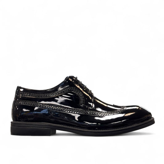 SATEL RASTA BLACK PATENT
