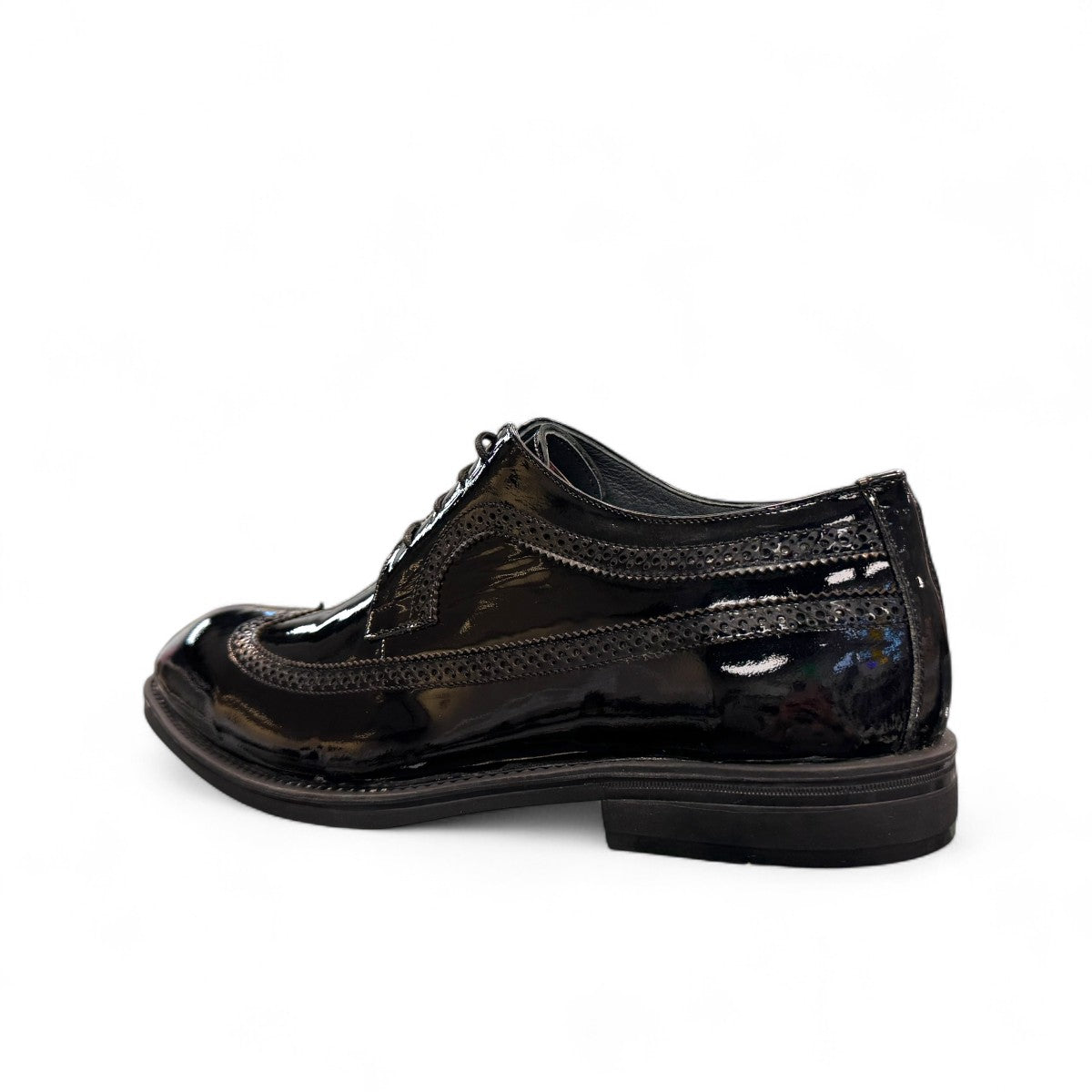 SATEL RASTA BLACK PATENT