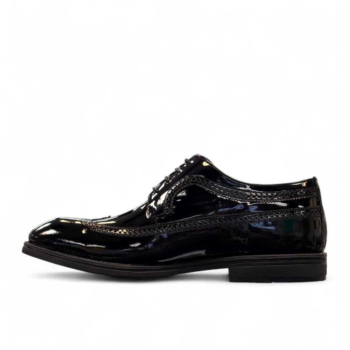 SATEL RASTA BLACK PATENT