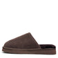 ARIA DALIR MOCCASIN SLIPPERS - DARK BROWN