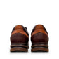 TATA SHOES SABALAN brown leather lace-up shoes with perforated side panels and durable rubber outsole.
