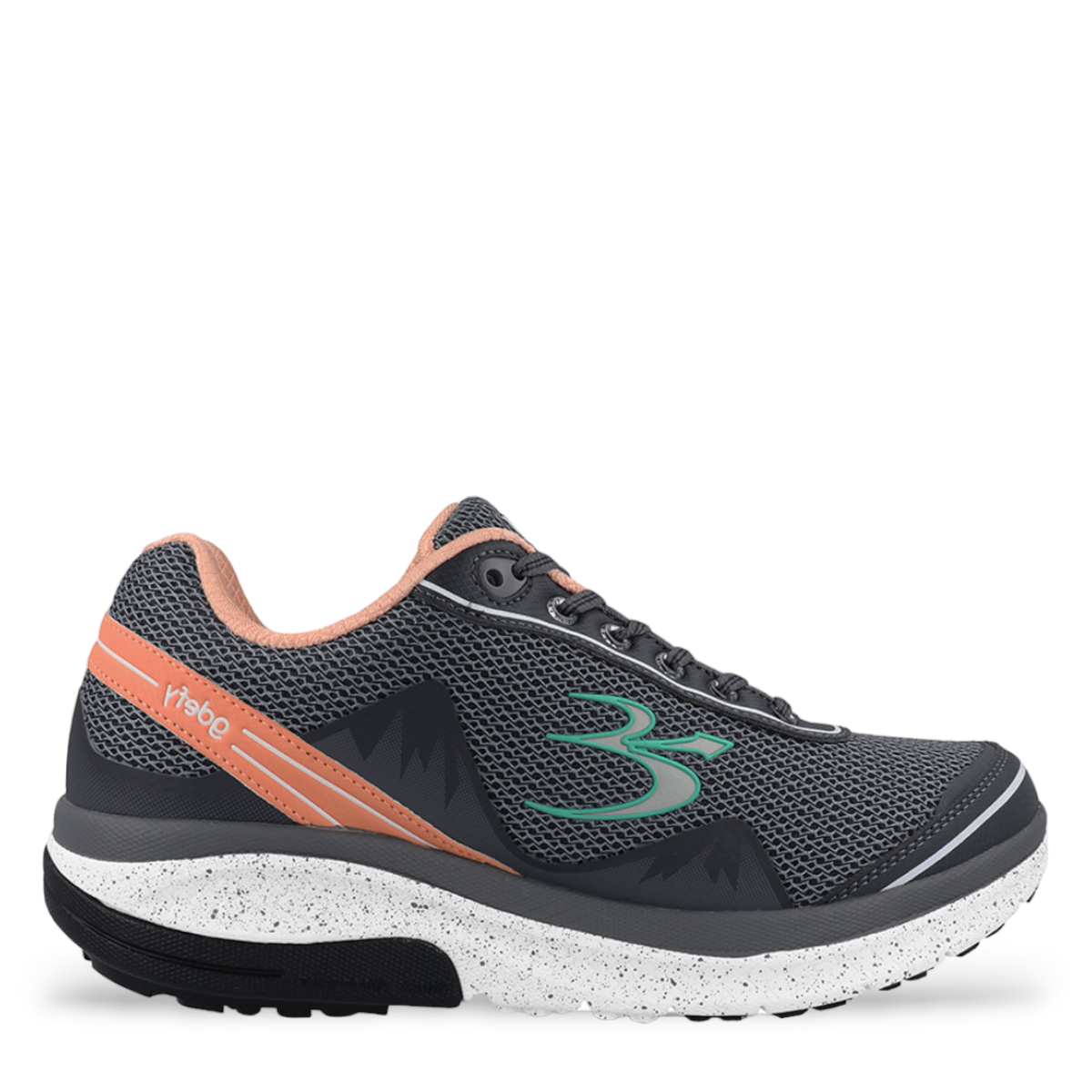 GDEFY Mighty Walk Athletic Shoes Black/Orange