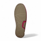 Tyche Mavis fuchsia suede loafers with white contrast stitching and a comfortable slip-on design.