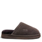 ARIA DALIR MOCCASIN SLIPPERS - DARK BROWN
