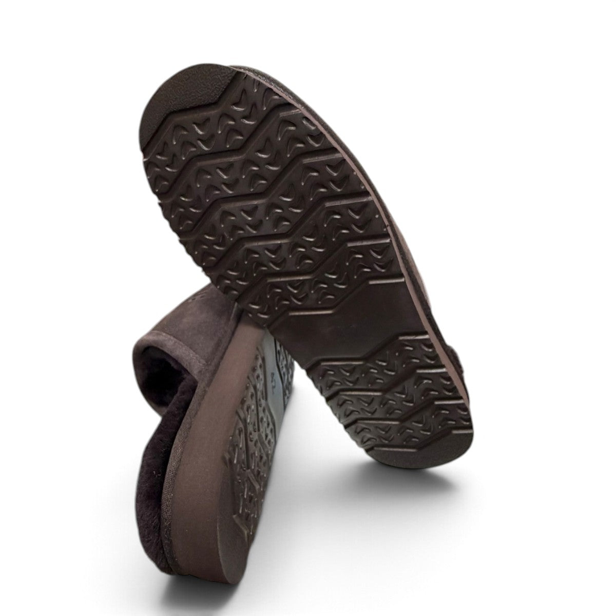 ARIA DALIR MOCCASIN SLIPPERS - DARK BROWN