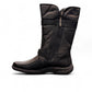 Wanderlust Gabi 2 black waterproof winter boot with pile lining, buckle straps, and durable lug sole.