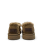 ARIA SHEIDA MOCCASIN SLIPPERS - OLIVE