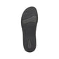 Aetrex Karina black orthotic shoe insole with ergonomic arch support and textured rubber base