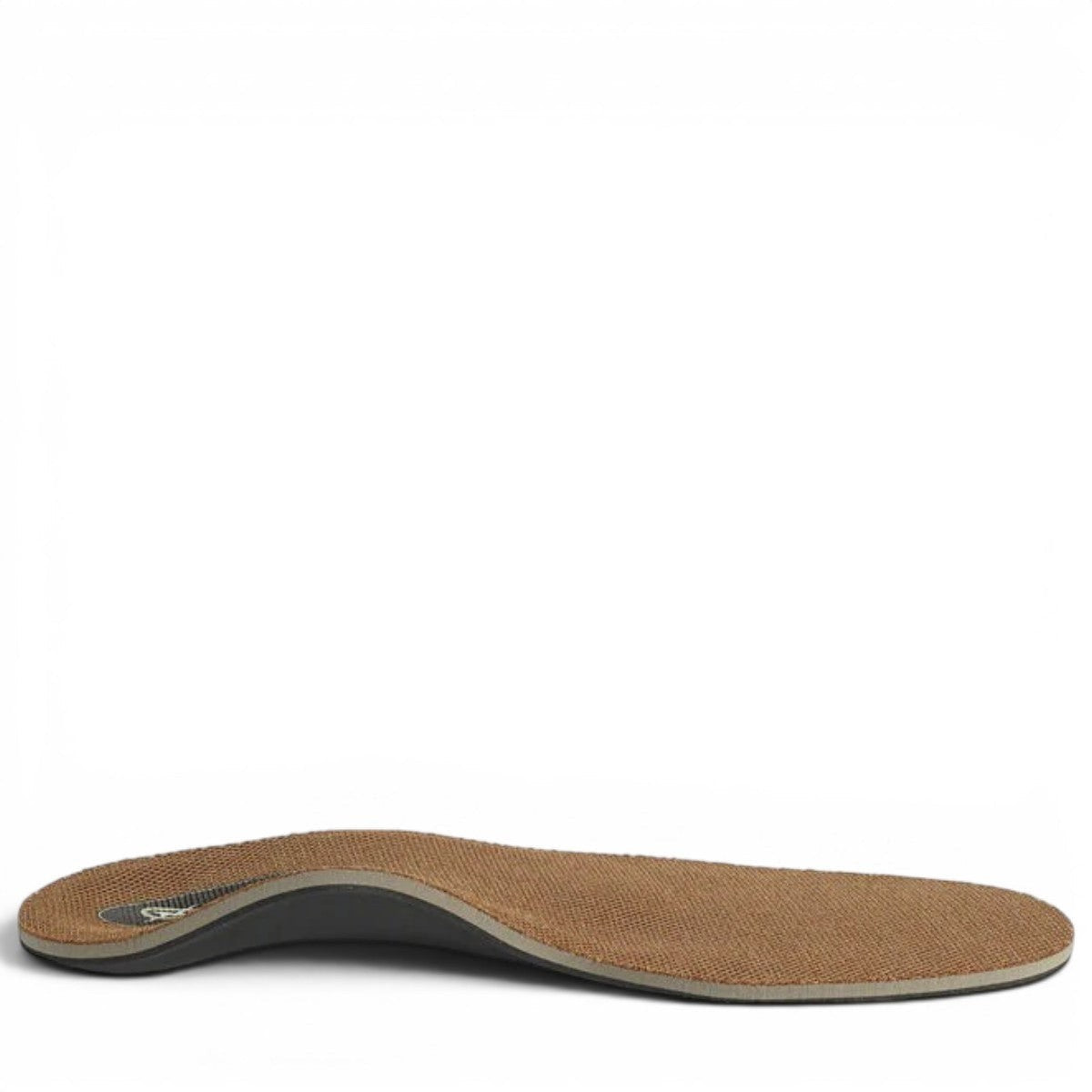 Aetrex L2200 memory foam orthotic insoles with arch support and copper antimicrobial lining in packaging