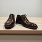 SATEL KASHAN - DARK BROWN PATENT