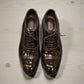 SATEL KASHAN - DARK BROWN PATENT