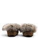 ALBERTA SUEDE MOCCASINS  - BROWN