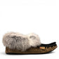 ALBERTA SUEDE MOCCASINS  - BROWN