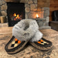 ALBERTA SUEDE MOCCASINS  - BROWN