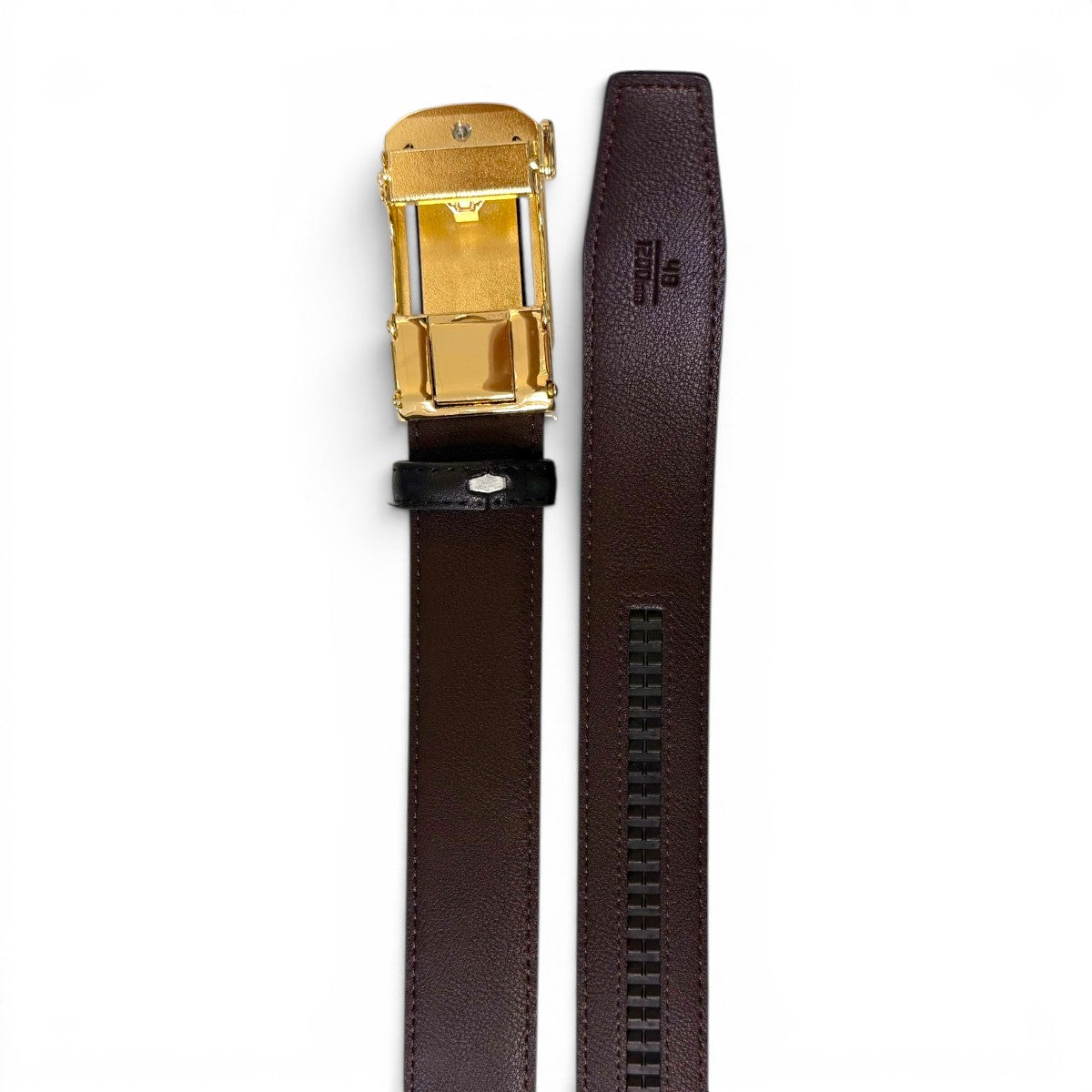 MEN'S GENUINE LEATHER BELT - BLACK