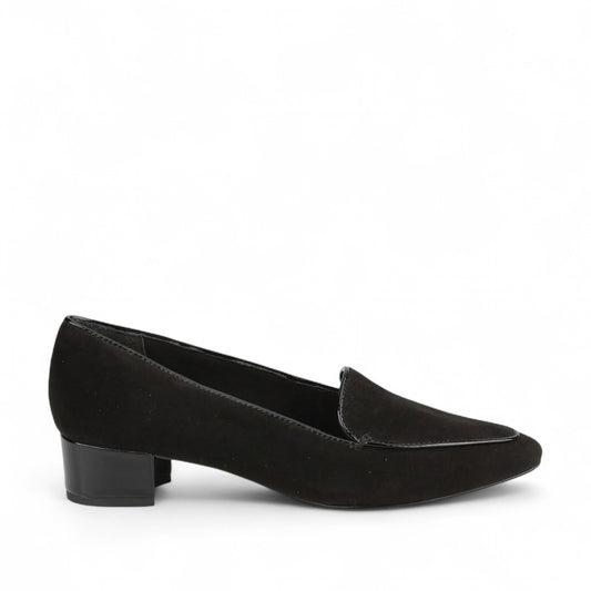 ROS HOMMERSON HONEY BLACK SUEDE/PATENT