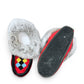 ALBERTA SUEDE MOCCASINS  - RED